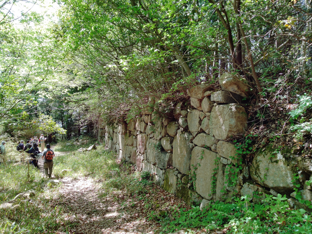 佐々木六角の城があった「観音寺城跡」