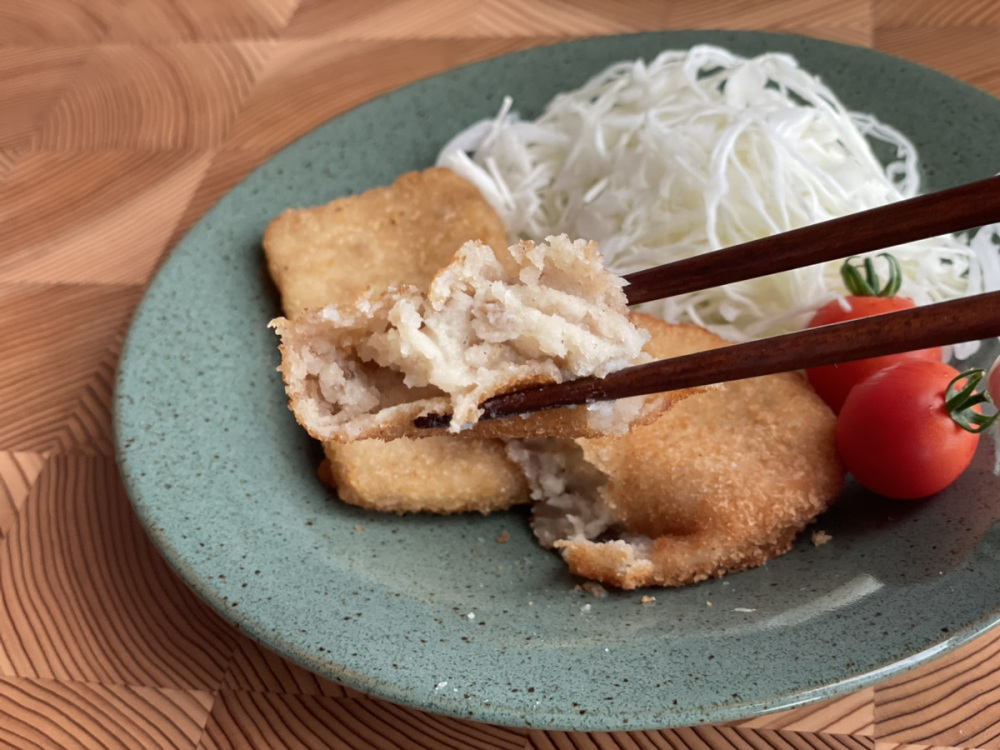 電子レンジでチンするだけの絶品コロッケ