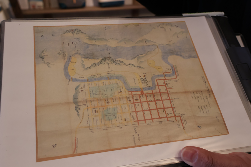 城下町時代の地図