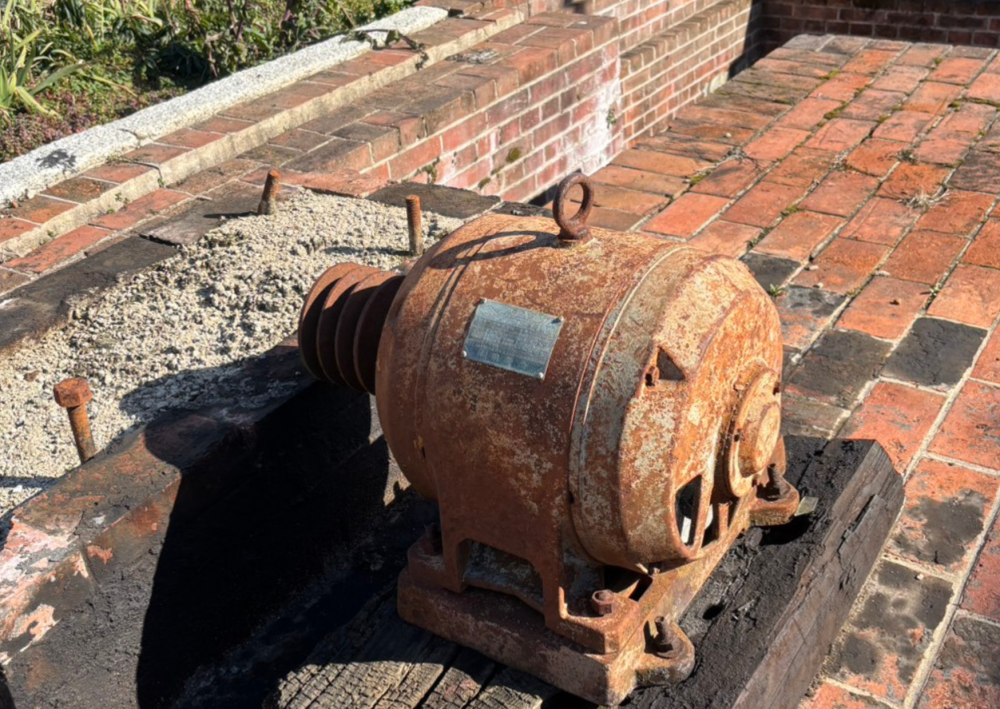 ここがポンプ場跡地です