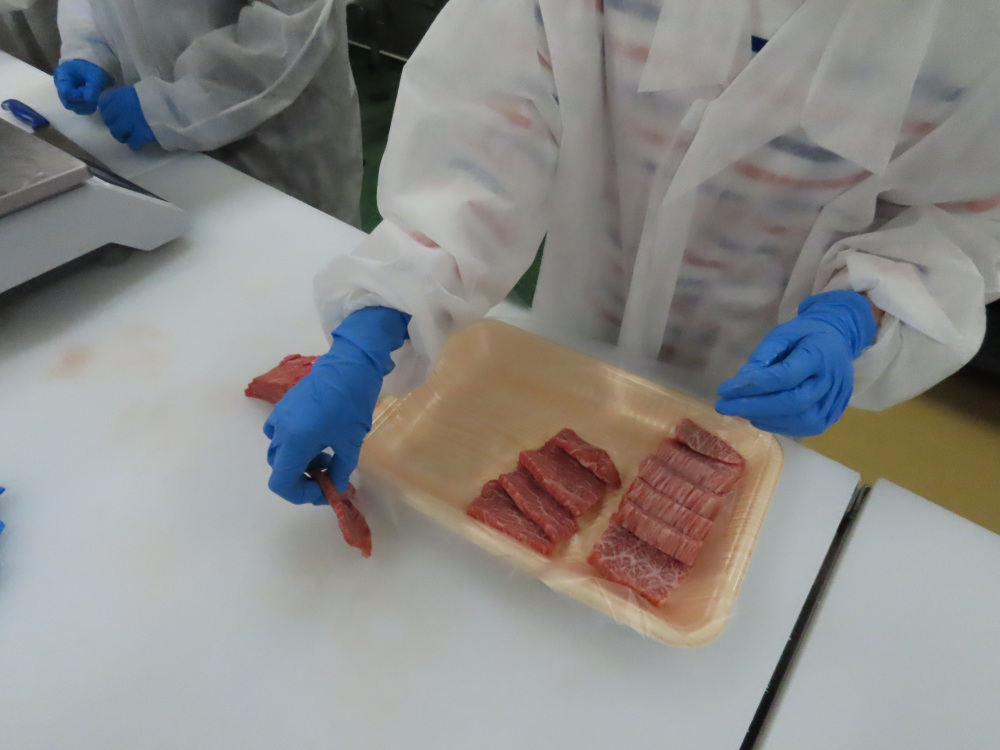 お肉の盛り付けのセンスがわかりません。