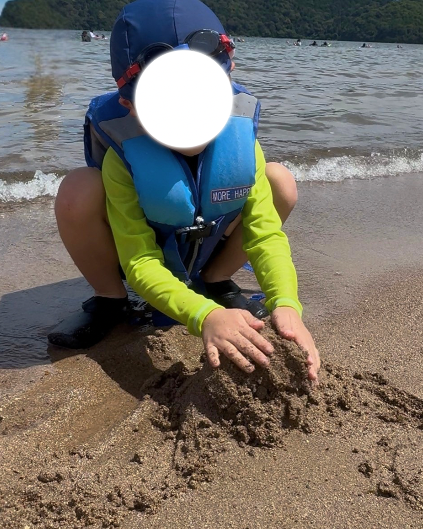 砂遊び