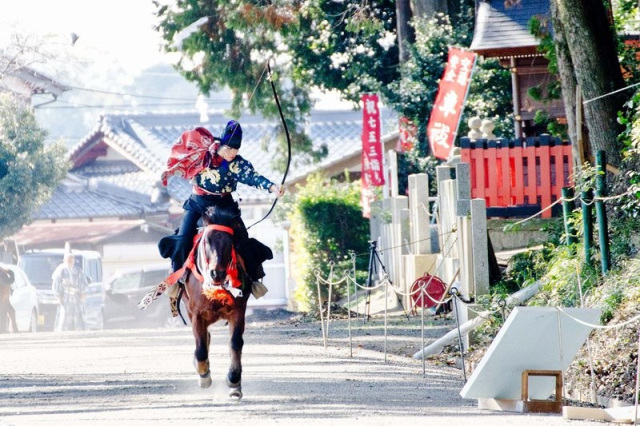 御猟野乃杜 賀茂神社 馬上武芸奉納まつり
